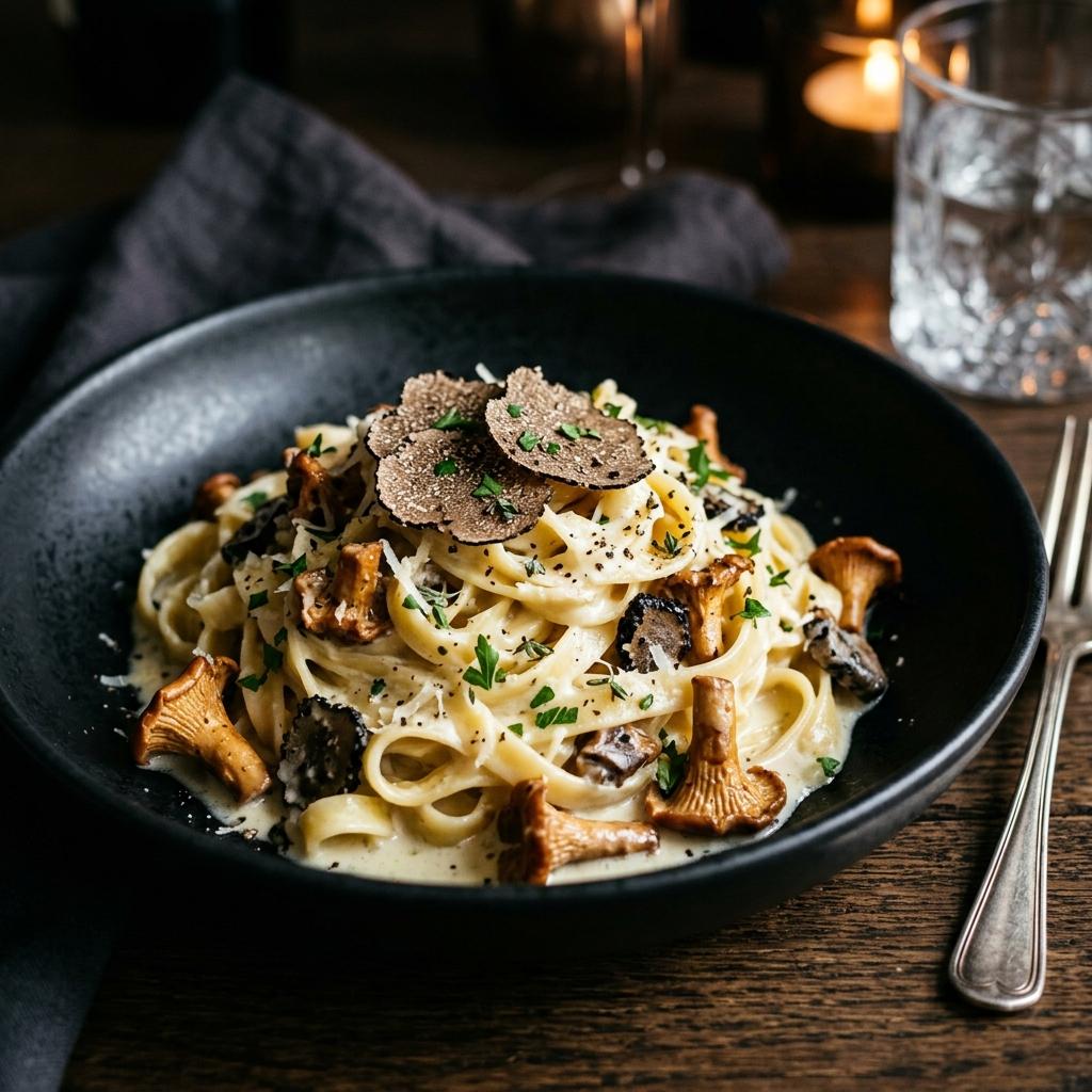 Truffle Mushroom Pasta